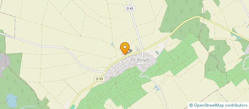 localisation de l'entreprise MOULIN HAQUIN  BROYES