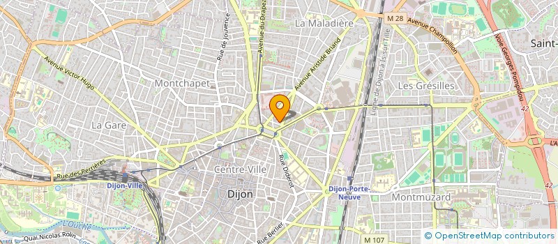 localisation de l'entreprise MOULIN MARIE ET FAYARD CHRISTIAN  DIJON