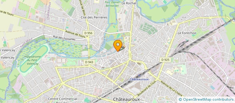 localisation de l'entreprise MOULIN NEUF à CHATEAUROUX