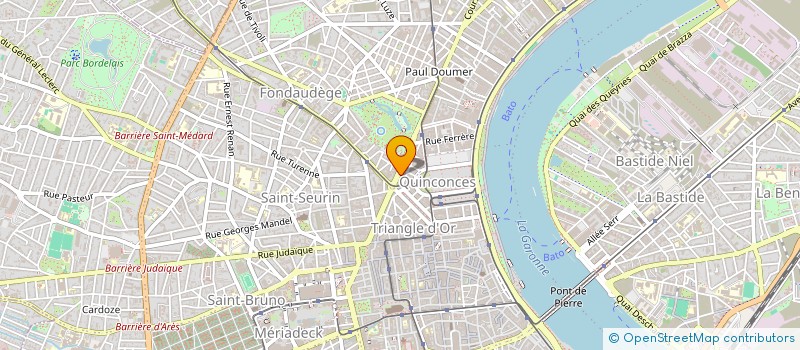 localisation de l'entreprise MOULIN NEUF  BORDEAUX