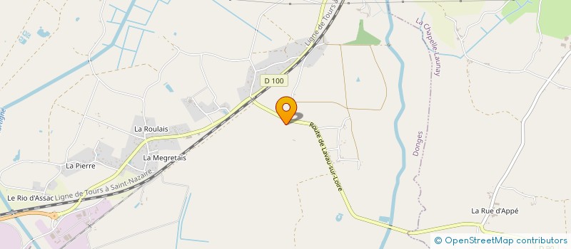 localisation de l'entreprise MOULIN NEUF PROMOTION  DONGES