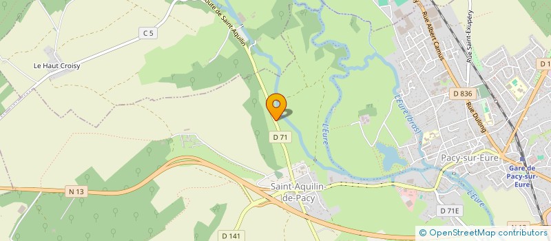 localisation de l'entreprise MOULIN SAGOUT  PACY-SUR-EURE