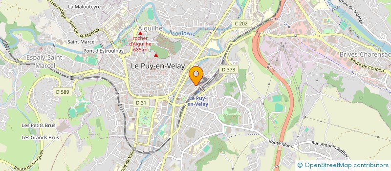 localisation de l'entreprise MOULIN - SAVEL  LE PUY-EN-VELAY