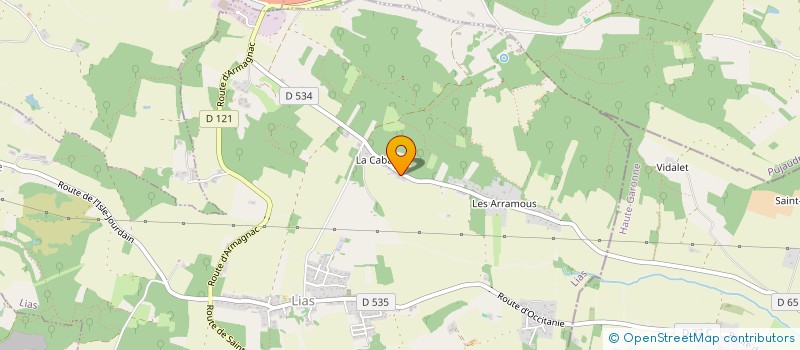 localisation de l'entreprise MOULINOU-OLIE  LIAS