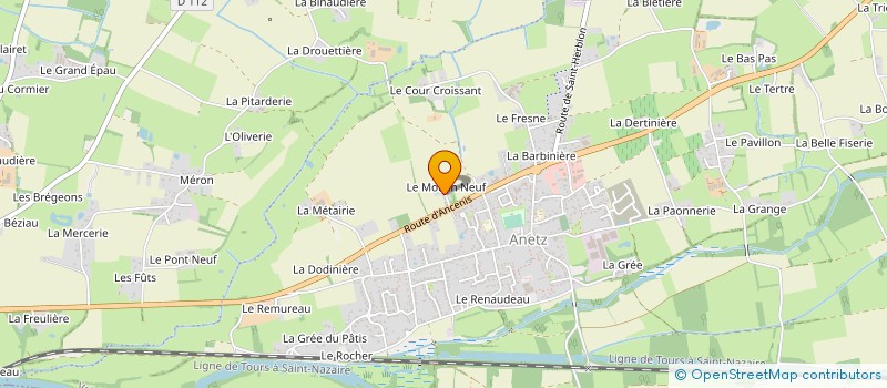 localisation de l'entreprise MOULINS DAVODEAU à VAIR-SUR-LOIRE