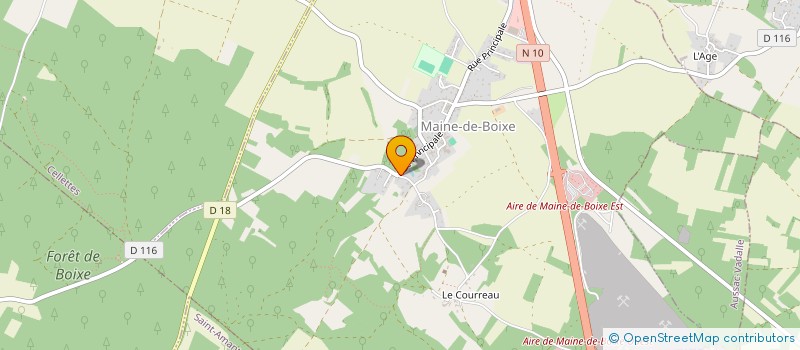 localisation de l'entreprise MOULINS DE CHARENTE à SAINT-FRONT