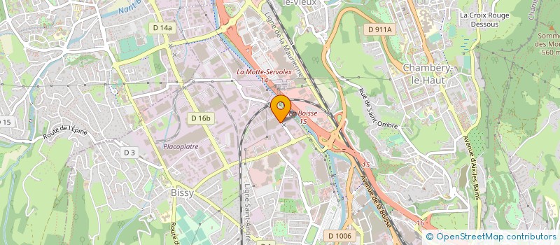 localisation de l'entreprise MOULINS DE SAVOIE à CHAMBERY