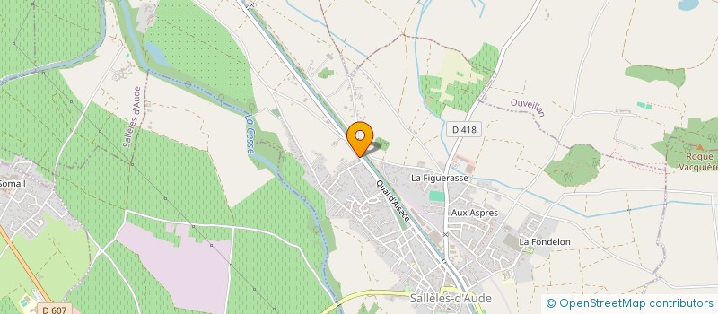 localisation de l'entreprise MOULINS DU SUD  SALLELES D'AUDE