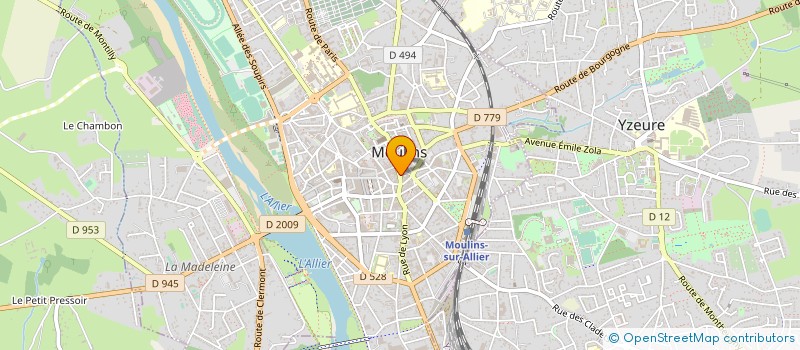 localisation de l'entreprise MOULINS FLEURS  AVERMES