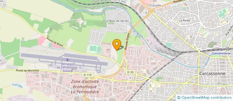 localisation de l'entreprise MOULINS LAUZES  CARCASSONNE