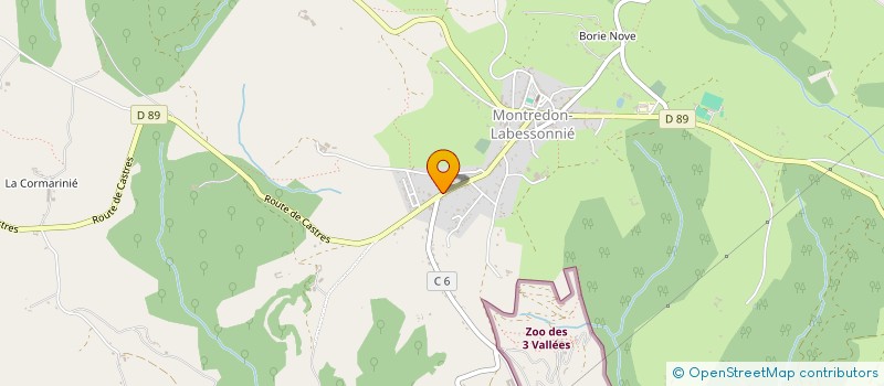 localisation de l'entreprise MOULIS  ALBI