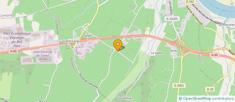 localisation de l'entreprise MOULIS ET FILS à VAYRES