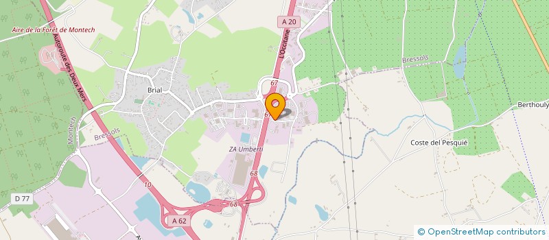 localisation de l'entreprise MOULIS IMMO  BRESSOLS