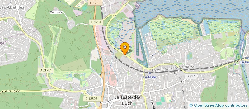 localisation de l'entreprise MOULLEAU LOISIRS à LA TESTE DE BUCH