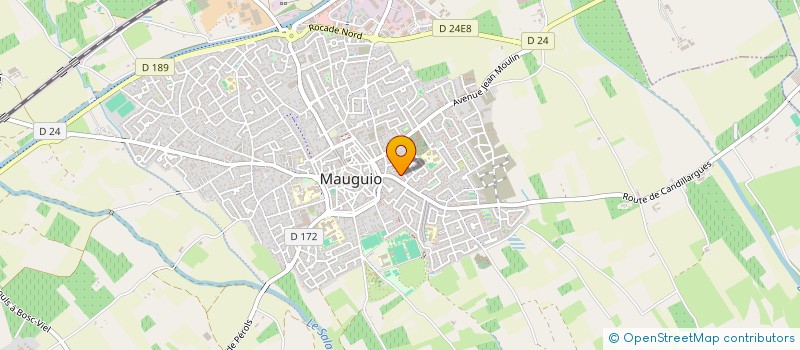 localisation de l'entreprise MOULLIN TRAFFORT  MAUGUIO