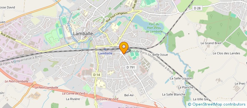 localisation de l'entreprise MOULOUNE à LAMBALLE-ARMOR
