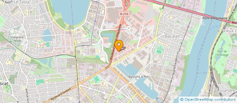 localisation de l'entreprise MOULY AUTO  BORDEAUX