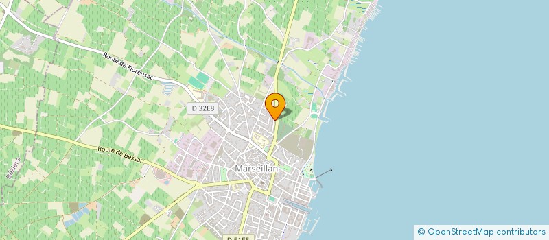 localisation de l'entreprise MOULY M ET S à MARSEILLAN