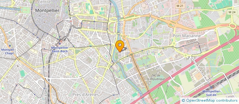 localisation de l'entreprise MOUM'IMMO à MONTPELLIER
