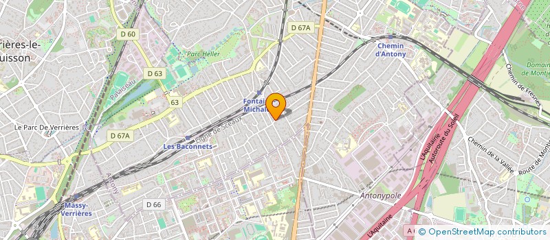 localisation de l'entreprise MOUMAJ CONSULTING à ANTONY