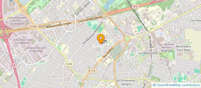 localisation de l'entreprise MOUMEN à AULNAY SOUS BOIS