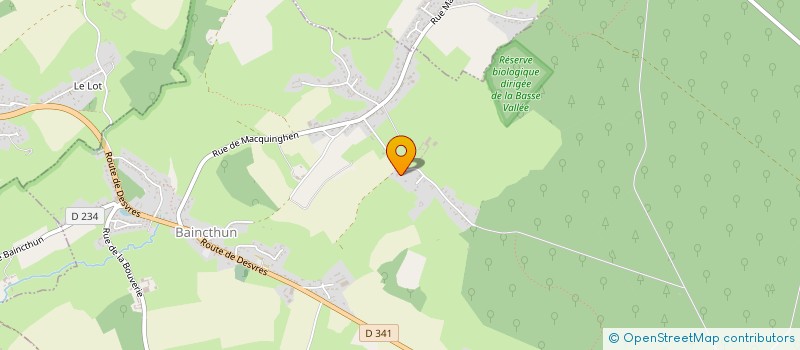 localisation de l'entreprise MOUMEN  BAINCTHUN