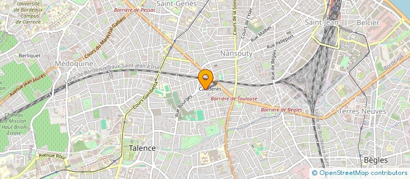 localisation de l'entreprise MOUMOU 2028  TALENCE