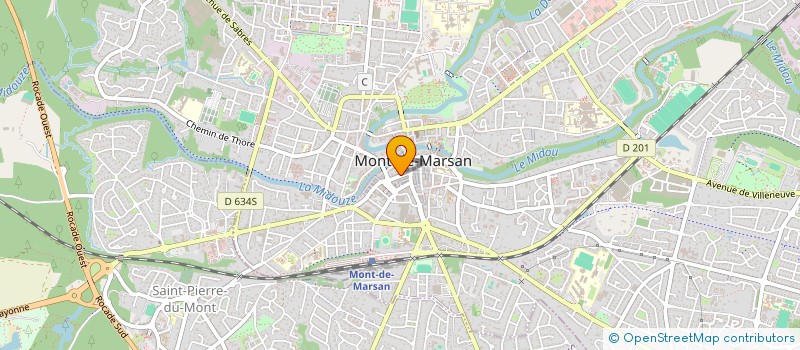 localisation de l'entreprise MOUMOU  MONT-DE-MARSAN