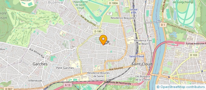 localisation de l'entreprise MOUN & CO à SAINT-CLOUD