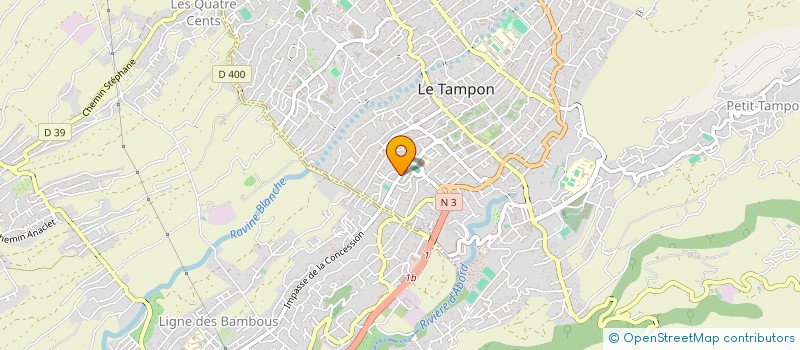 localisation de l'entreprise MOUN-E  LE TAMPON