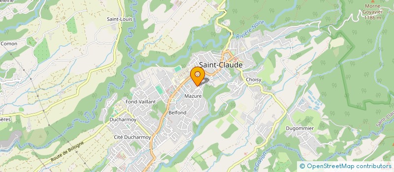 localisation de l'entreprise MOUN KARUKERA à SAINT-CLAUDE
