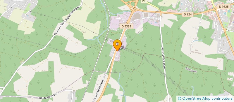 localisation de l'entreprise MOUN LOGISTIQUE  SAINT-PERDON