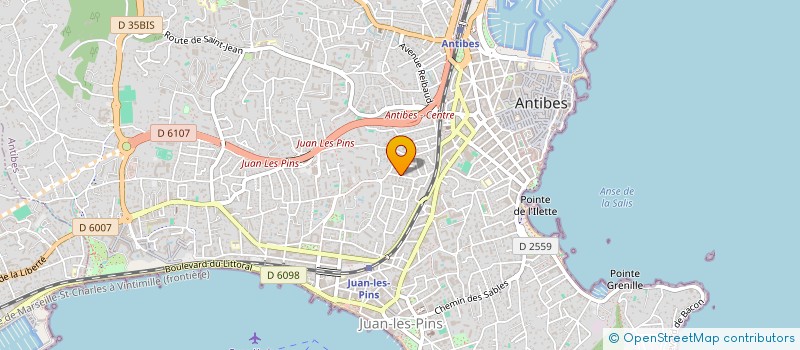 localisation de l'entreprise MOUN MIEJOUR à ANTIBES