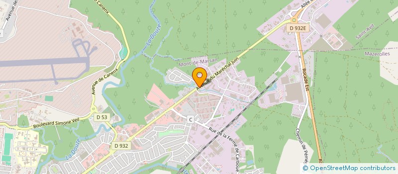 localisation de l'entreprise MOUN PARK PARTICIPATIONS  MONT-DE-MARSAN