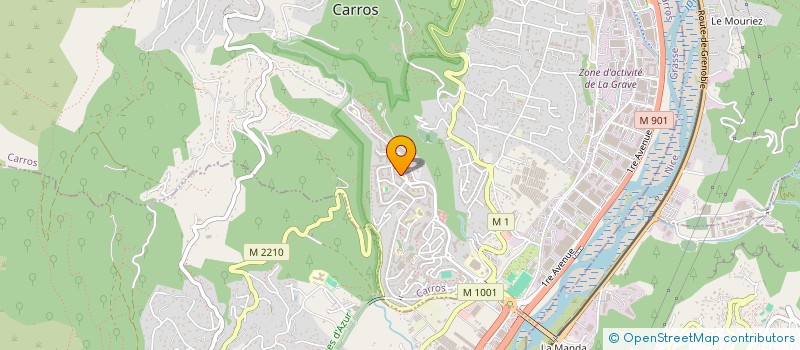 localisation de l'entreprise MOUN SERVICE à CARROS