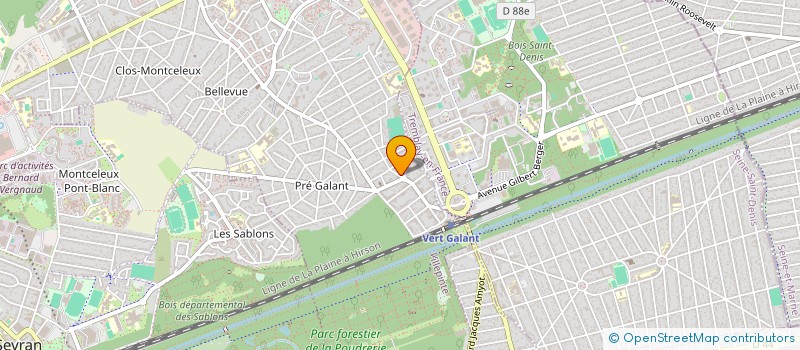 localisation de l'entreprise MOUNA  VILLEPINTE