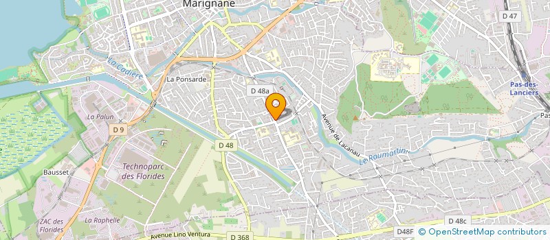 localisation de l'entreprise MOUNA à MARIGNANE