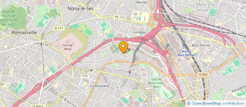 localisation de l'entreprise MOUNA à NOISY-LE-SEC