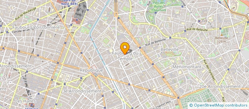 localisation de l'entreprise MOUNA TRANSPORTS à PARIS
