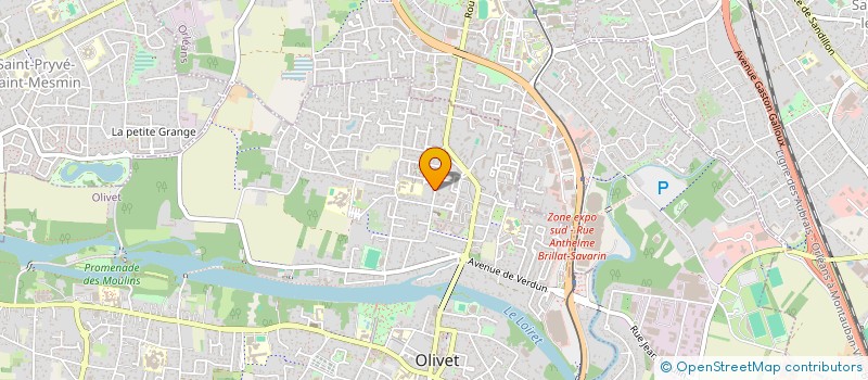 localisation de l'entreprise MOUNAD à OLIVET