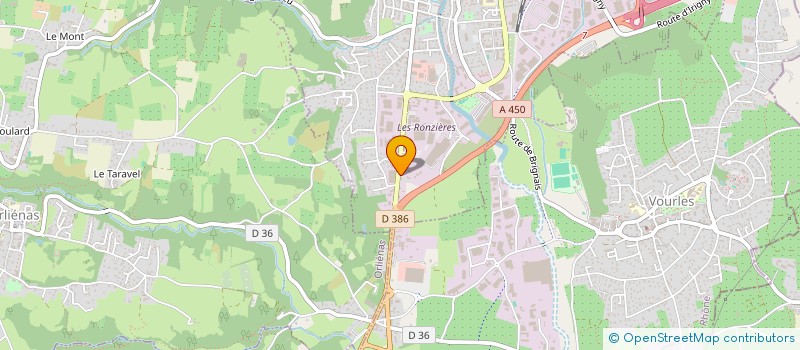 localisation de l'entreprise MOUNAOULI V.I à BRIGNAIS