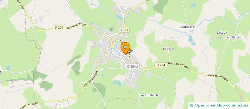 localisation de l'entreprise MOUNAUD DP  VERNEUGHEOL