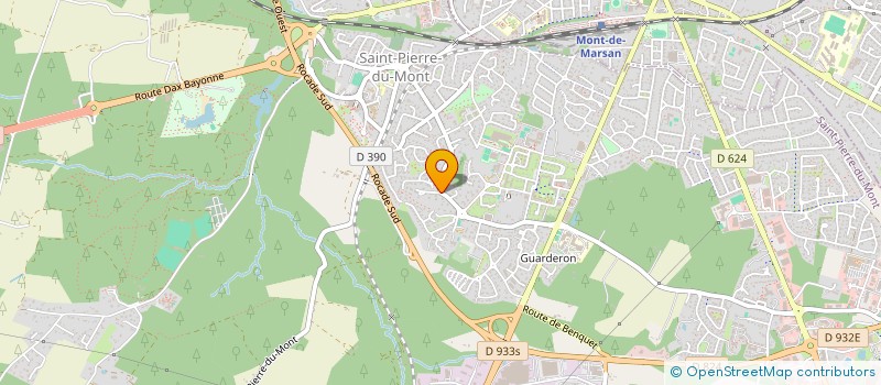 localisation de l'entreprise MOUNCYB  SAINT-PIERRE-DU-MONT