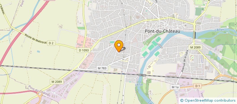 localisation de l'entreprise MOUNECOO  PONT-DU-CHATEAU