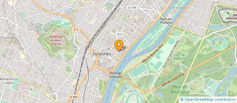 localisation de l'entreprise MOUNIA ARAM COMPANY à SURESNES