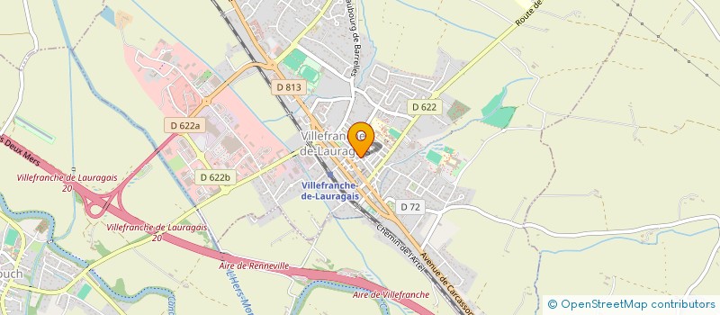 localisation de l'entreprise MOUNIE ET FILS  VILLEFRANCHE-DE-LAURAGAIS