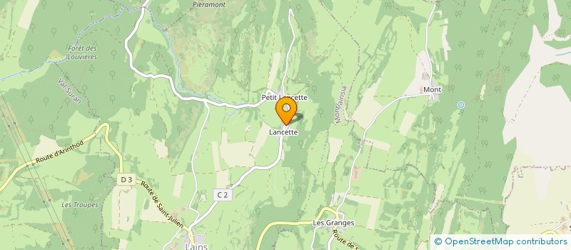 localisation de l'entreprise MOUNIER AURINE  GIGNY