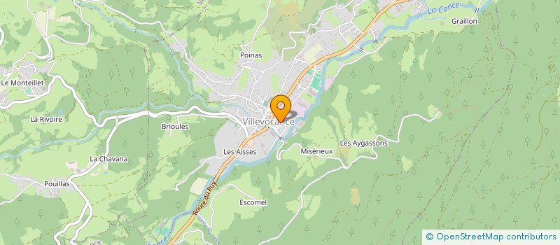 localisation de l'entreprise MOUNIER BOIS à VILLEVOCANCE