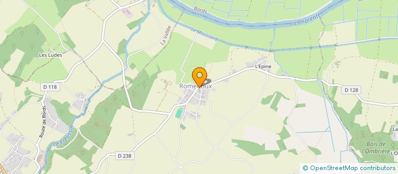 localisation de l'entreprise MOUNIER EMMANUEL  ROMEGOUX