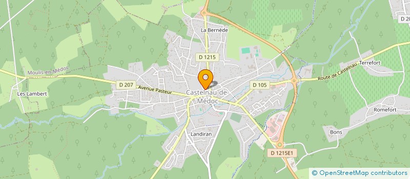 localisation de l'entreprise MOUNIR ENTREPRISE  CASTELNAU-DE-MEDOC